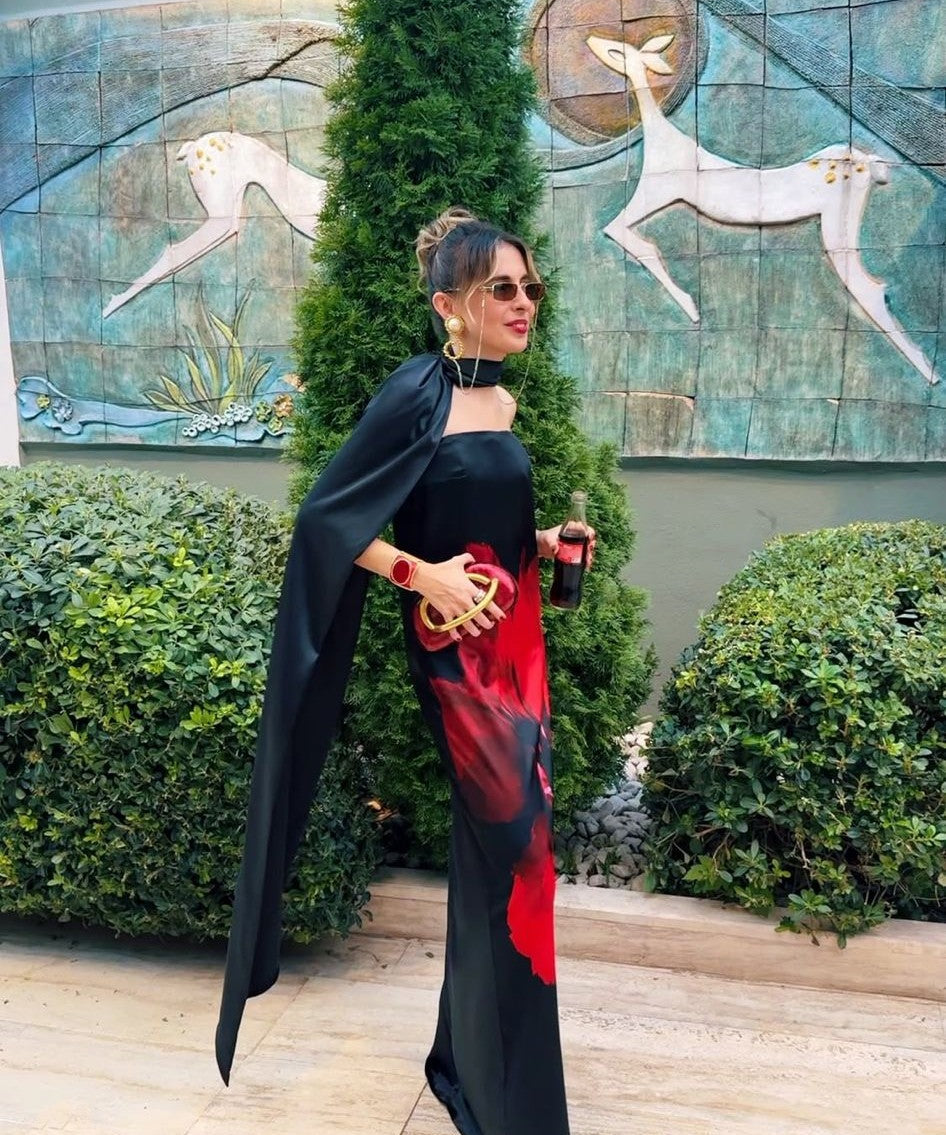 Ceren Çetinoğlu in Pearl Maxi Dress