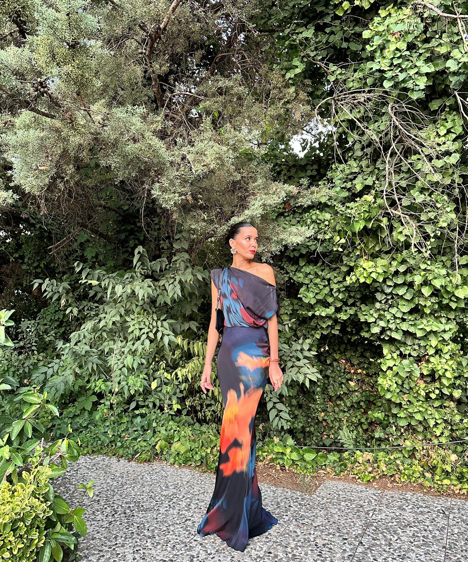Senem Mursaloğlu in Angelina Maxi Dress