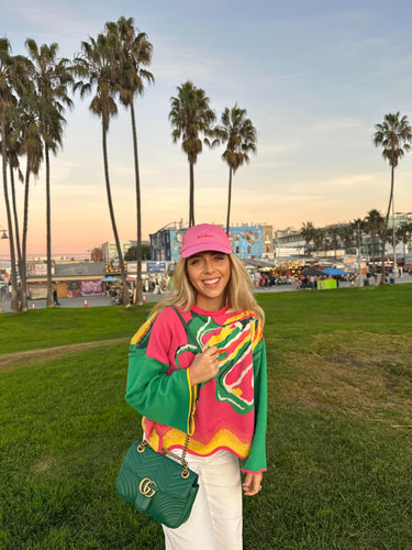 Birgül Salakoslu Wearing Ariel Knit Sweater