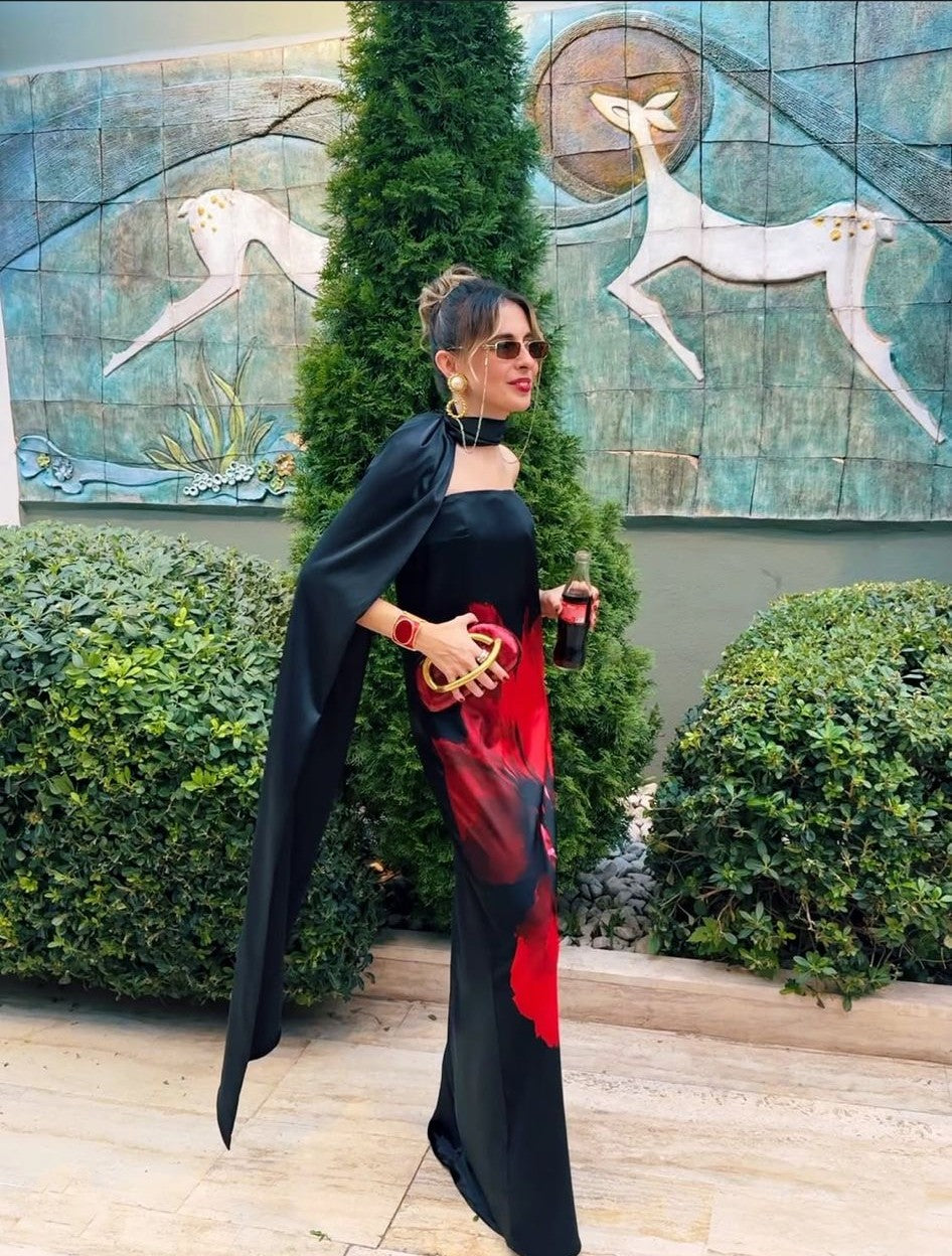 Ceren Çetinoğlu in Pearl Maxi Dress