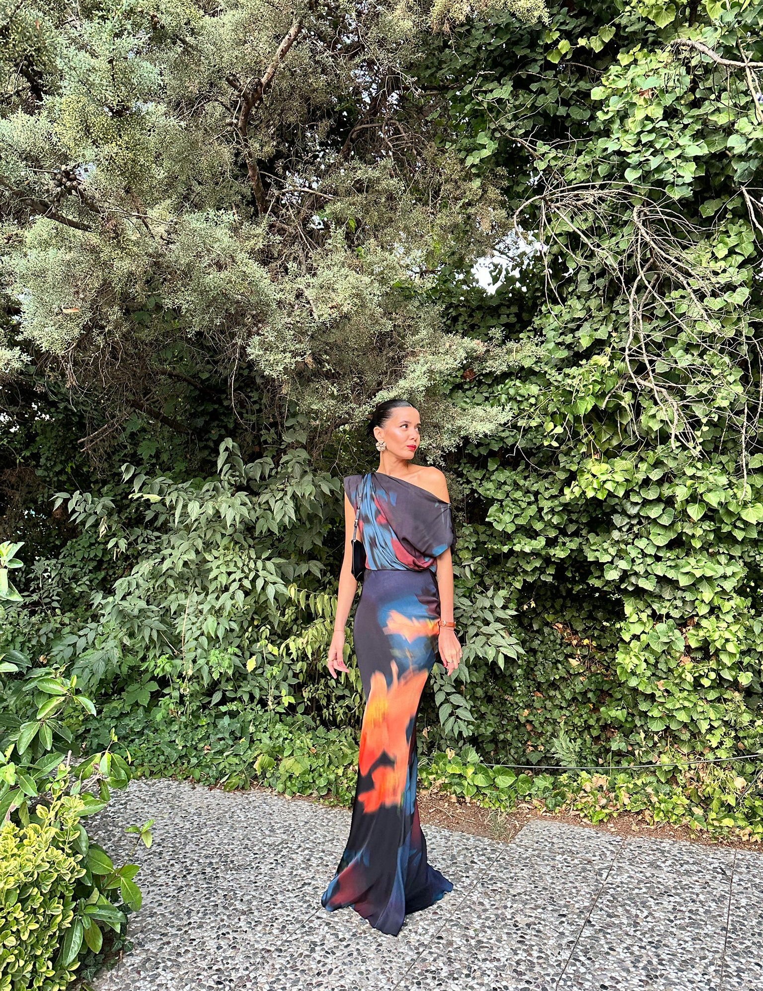 Senem Mursaloğlu in Angelina Maxi Dress