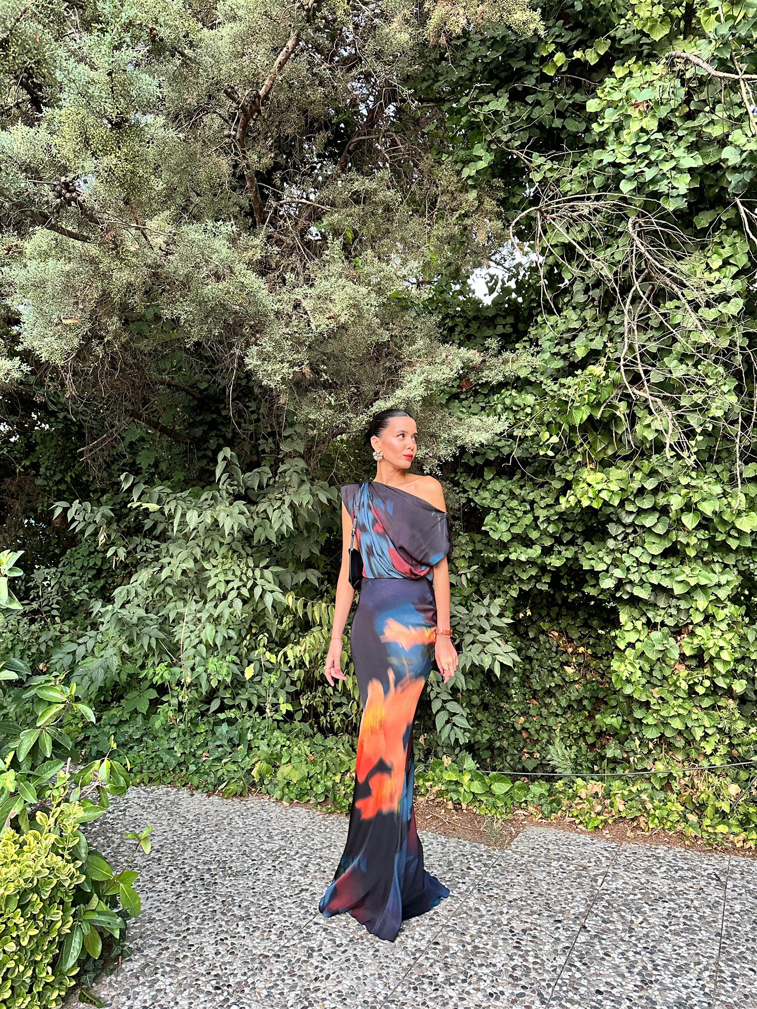 Senem Mursaloğlu in Angelina Maxi Dress