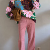Nalia Flower Sweater