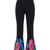 Vera Flower Knit Pants