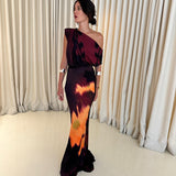 Angelina Mocha Dress