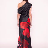 Angelina Scarlet Maxi Dress
