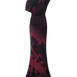 Angelina Mocha Dress